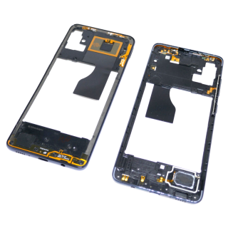 Original Samsung Galaxy A51 SM-A515F Mittelrahmen Lautsprecher Power Volume Flex Schwarz / Prism Crush Black