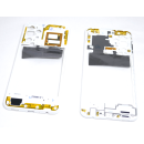 Original Samsung Galaxy A23 5G A236B Mittelrahmen Middleframe NFC Antenne Weiß