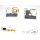 Original Samsung Galaxy A23 5G A236B Mittelrahmen Middleframe NFC Antenne Weiß
