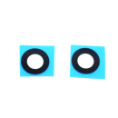 Handywest Kompatibel mit Samsung Galaxy A04s SM-A047F/DS Kameraglas Linse Rück Back Kamera Glas Hinten Camera Glas Hauptkamera Rückseite Objektiv Glas mit Kleber