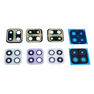 Handywest Kompatibel mit Samsung Galaxy A22 4G SM-A225B/DSN Kameraglas Linse Rück Back Kamera Glas Hinten Camera Glas Hauptkamera Rückseite Objektiv Glas mit Kleber