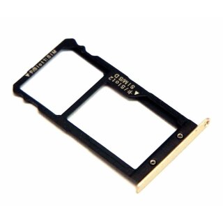 Original Huawei G8 GX8 Simkarten Micro SD Halter Schlitten Card Slot Tray Gold