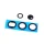 Samsung Galaxy S23 Ultra 5G S918B Kamera Glas Linse Kameraglas Objektiv Glas Set