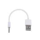 USB Ladegerät Ladekabel Datenkabel für iPod Shuffle 1 Gen 2 Gen Generation Weiß