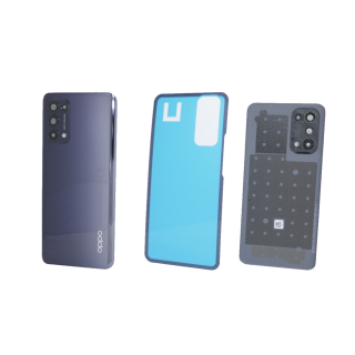 Original OPPO Find X3 Lite COP2145 Akkudeckel Backcover Deckel Kameraglas Black