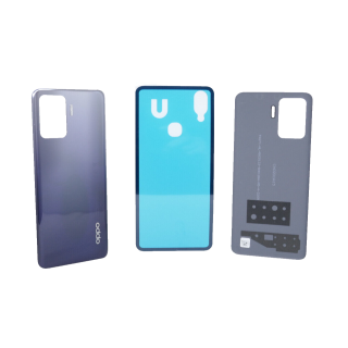 Original OPPO Reno 5 Lite CPH2205 Akkudeckel Backcover Deckel Cover Schwarz