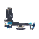 Ersatz für iPhone 15 A2846 Ladebuchse Flex Mikrofon USB Dock Connector Schwarz