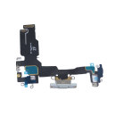 Ersatz für iPhone 15 A2846 Ladebuchse Flex Mikrofon USB Dock Connector  Weiß