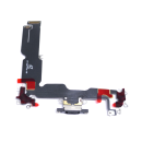 Ersatz für iPhone 15 Plus Ladebuchse Flex Mikrofon USB Dock Connector Schwarz