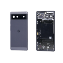 Original Google Pixel 6 Akkudeckel Backcover Kameraglas Stormy Black Schwarz