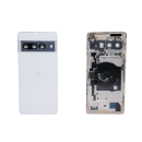 Original Google Pixel 7 Pro Akkudeckel Backcover Cover Kameraglas Snow / Weiß