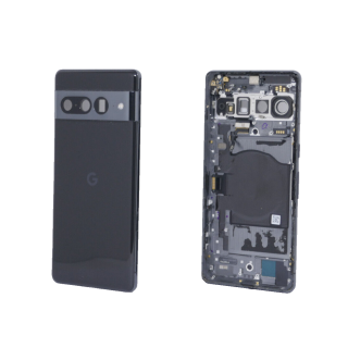 Original Google Pixel 7 Pro Akkudeckel Backcover Cover Kameraglas Obsidian Black