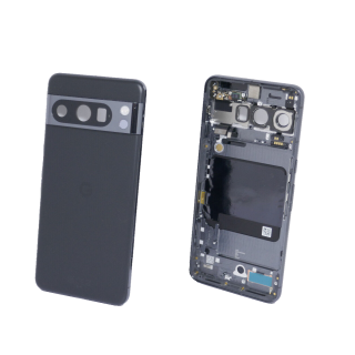 Original Google Pixel 8 Pro Akkudeckel Backcover Kameraglas NFC Antenne Obsidian