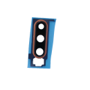 Huawei P30 Kamera Glas Linse Camera mit Rahmen Frame inkl Kleber Amber Sunrise