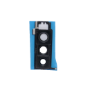 Huawei P30 Kamera Glas Linse Camera mit Rahmen Frame inkl Kleber Amber Sunrise