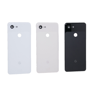 Original Google Pixel 3 G013A Akkudeckel Backcover Kameraglas Linse inkl Kleber