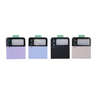 Handywest Kompatibel mit Samsung Galaxy Z Flip 4 5G SM-F721B Akkudeckel Cover Deckel LCD Front Deckel aus Glas Kameraglas  inkl Kleber