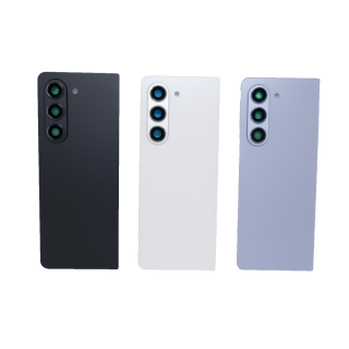 Handywest Kompatibel mit Samsung Galaxy Z Fold5 5G SM-F946B Akkudeckel Backcover Akkufachdeckel Kameraglas Linse mit Kleber