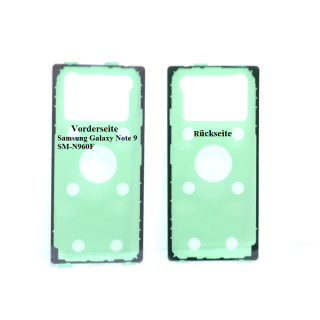 2X Samsung Galaxy Note 9 SM-N960F Akkudeckel Cover Dichtung Kleberfolie Adhesive