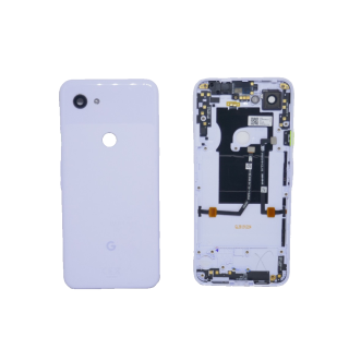 Original Google Pixel 3A Akkudeckel Backcover Deckel Cover Kameraglas Lila