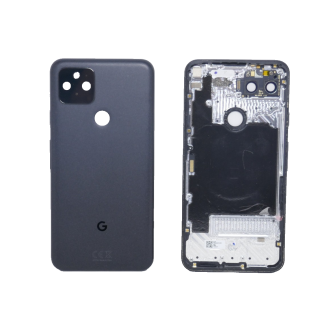 Original Google Pixel 5 GTT9Q Akkudeckel Backcover NFC Flex Kameraglas Schwarz