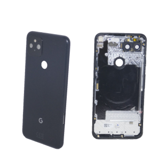 Original Google Pixel 5 GTT9Q Akkudeckel Backcover Cover Deckel Kameraglas Black