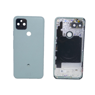 Original Google Pixel 5 GTT9Q Akkudeckel Backcover NFC Flex Kameraglas Grün