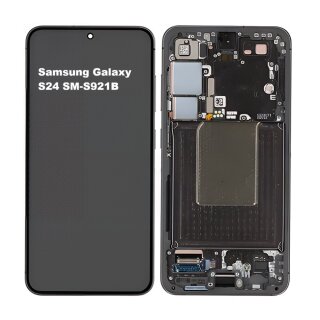 Original Samsung Galaxy S24 SM-S921B LCD Display Touchscreen Bildschirm Schwarz