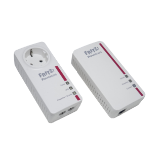AVM FRITZ! Powerline 1260E WLAN Set 1200 Mbits Power LAN WLAN Gigabit LAN 1220E Set