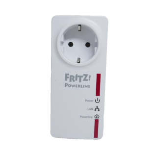 AVM FRITZ! Powerline 520E Netzwerk LAN 500Mbps Steckdose Adapter Powerlan dlan
