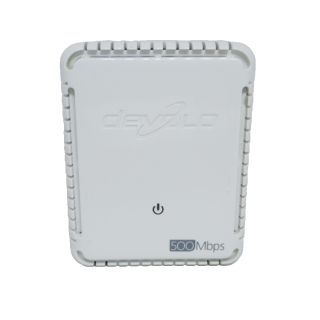 Devolo dlan 500 duo MT:2584 Powerline Adapter 500 Mbps Powerlan mit 2 LAN-Ports