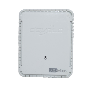 Devolo dlan 500 duo MT:2739 Powerline Adapter 500 Mbps Powerlan mit 2 LAN-Ports