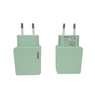 Hama 2-Fach USB-A Ladegerät Adapter Netzteil 2,4A Universaladapter 12W Steckdose