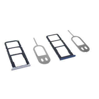 LG K8X Sim Karten SD Karte SIM-Fach Halter Halterung Tray Slot mit SIM Nadel