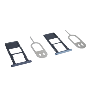 LG K51 Sim Karten SD Karte SIM-Fach Halter Halterung Tray Slot mit SIM Nadel
