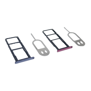 LG K51S Sim Karten SD Karte SIM-Fach Halter Halterung Tray Slot mit SIM Nadel
