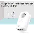 TP-LINK TL-PA 8030P AV1300 Powerline Strom Single Adapter D-LAN 1300 Mbps 3-Port