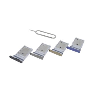 Original Samsung Galaxy S24 FE Sim Karten Dual Sim-Fach SD-Karte Halterung Slot