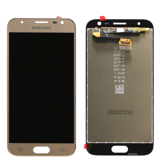 Original Samsung Galaxy J3 2017 SM-J320F LCD Display Einheit Touchscreen Gold