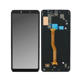 Original Samsung Galaxy A9 2018 SM-A920F LCD Display Einheit Touchscreen Schwarz