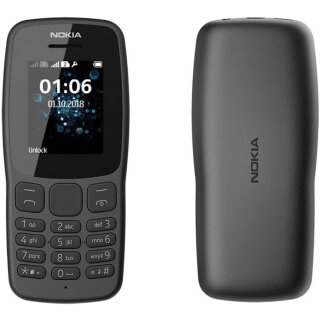 Nokia 106 (2018) Dual SIM Handy Seniorenhandy Mobiltelefon Tastenhandy