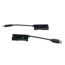 2X Audio Adapter USB Type-C 3,5mm AUX Klinke Kopfhörer Samsung OPPO Huawei Typ C