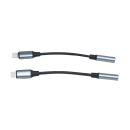 2X AUX Kopfhörer Adapter 3,5mm Klinke Audio Stecker für iPhone 12 13 14 Pro Max