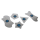 Reparatur 5in1 Set Ultra Dünn Metall Werkzeug Smartphones Tablets Laptops Handy