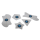 Reparatur 5in1 Set Ultra Dünn Metall Werkzeug Smartphones Tablets Laptops Handy