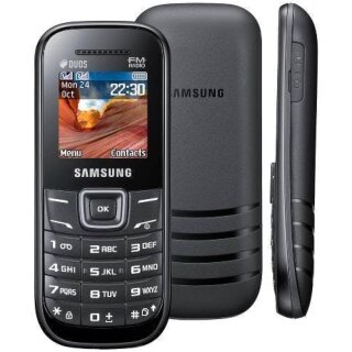 Samsung Keystone 2 Dual SIM Handy GT-E1207Y Mobiltelefon Tastenhandy Farbdisplay