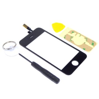 f&uuml;r iPhone 3G A1324 - A1241 Touchscreen Digitizer Front Scheibe Kleber Werkzeug