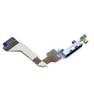 f&uuml;r iPhone 4 4G A1349, A1332 Ladebuchse USB Dock Connector inkl. Mikrofon Flex