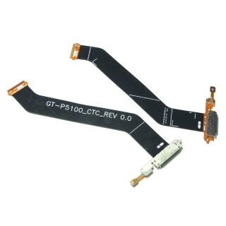 handywest Kompatibel mit Samsung Galaxy Tab 2 10.1 P5100 P5110 Ladebuchse Flex USB Dock Connector Charger Flexcable  Kabel Mikrofon