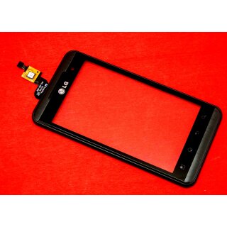 Original LG P920 Optimus 3D Touchscreen Digitizer Frontglas Mit Frame Rahmen